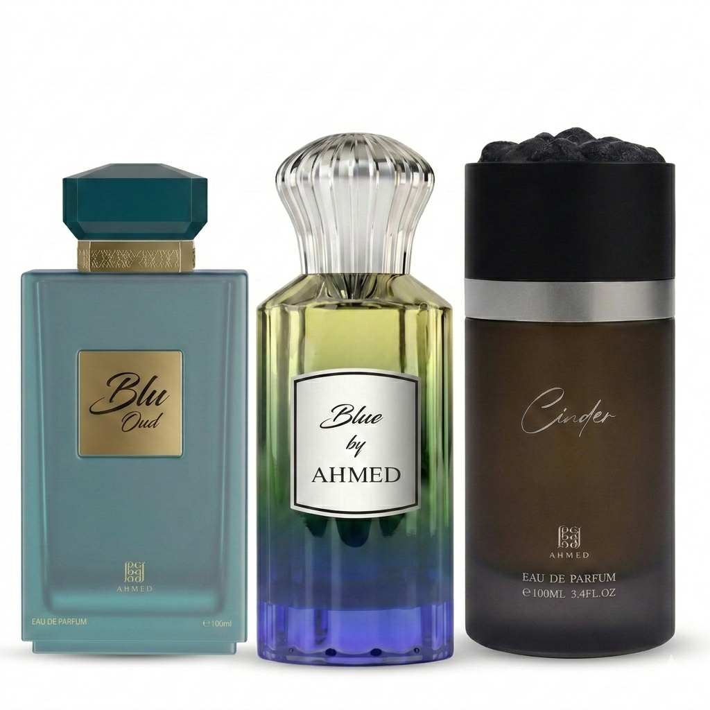 BLU OUD BLUE BY AHMED CINDER COMBO